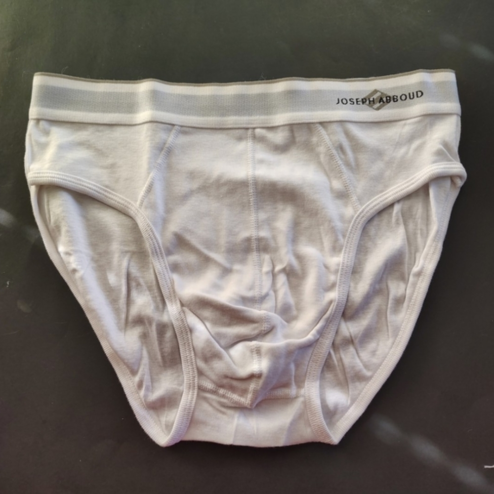 Joseph Abboud Contour Hip White Briefs Size 32-34 3-Pack - Picture 3 of 7